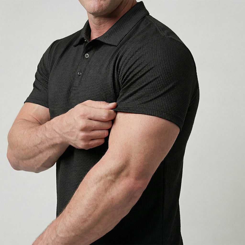 AeroFit Polo breathable lightweight all-day comfort