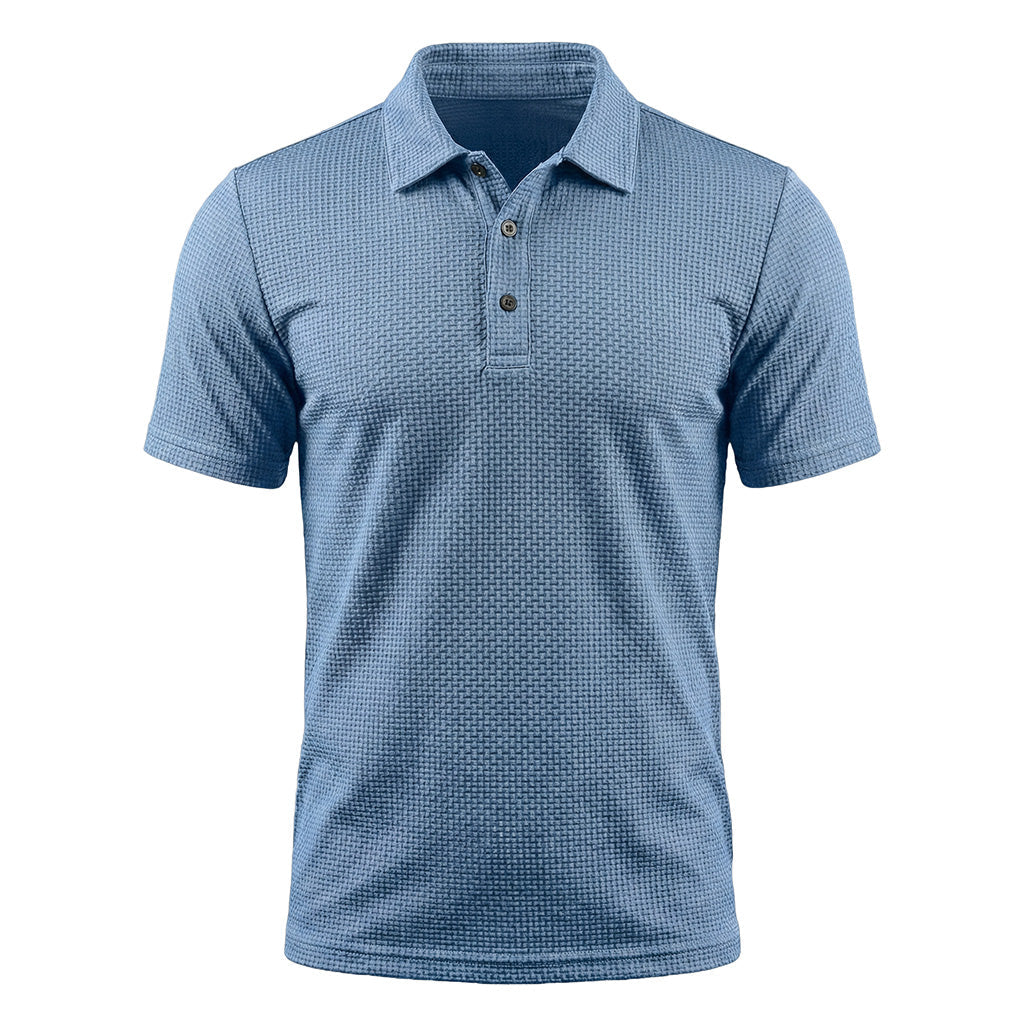 AeroFit Polo coastal blue lifestyle outdoors