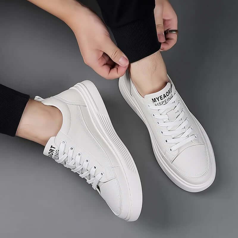 Men’s Leather Sneakers – Genuine & Timeless